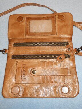 Bed Stu Cadence crossbody leather wallet